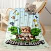 Minecraft 19 Blanket Comfortable Perfect for Office Chair Office Livingroom for All Occasions Warmthful Decor Ideal Gift For Birthday Valentine'S Day