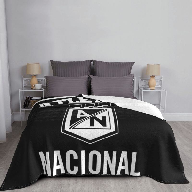Atletico Nacional Colombia Medellin Futbol Blanket Fluffy Fashion High-Quality Bedding Throws For Sofa Bedroom