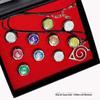 Sada prstenů Akatsuki Ninja: Itachi, Deidara, Pain, Sasori, Orochimaru Anime Collection