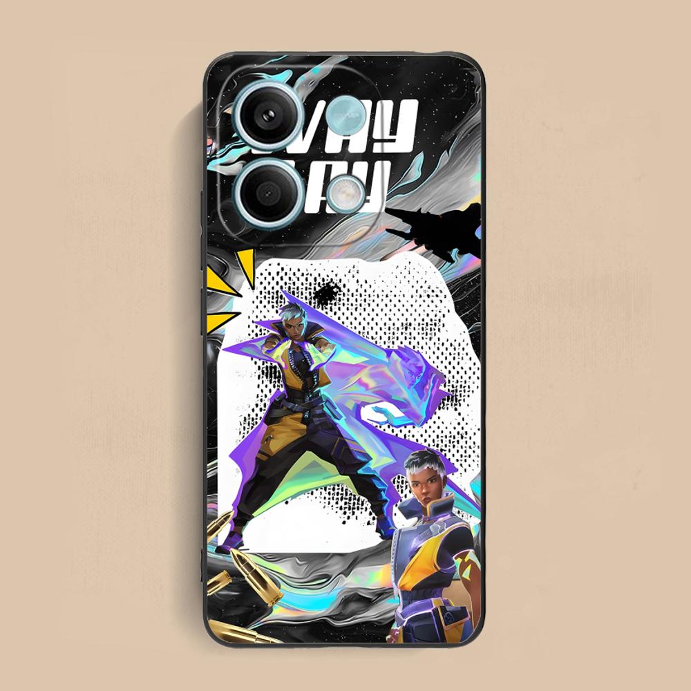 Valo Waylay Phone Case for Xiaomi Redmi 15 14 13 12 A5 3 2 1 C Plus 4G 5G Soft TPU Shockproof Cover