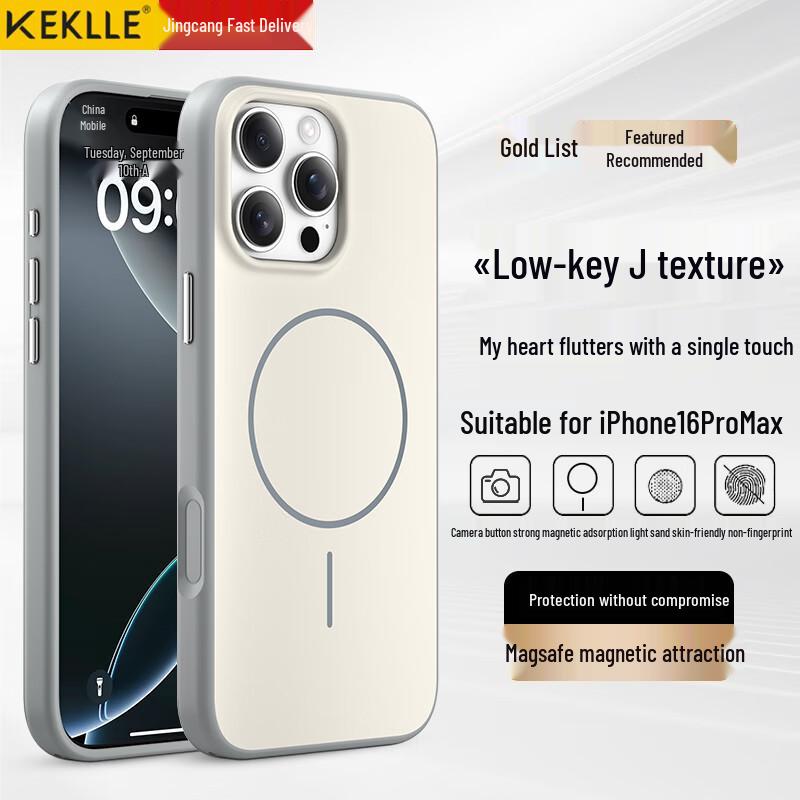 KEKLLE Magsafe Color-Block Protective Case for iPhone