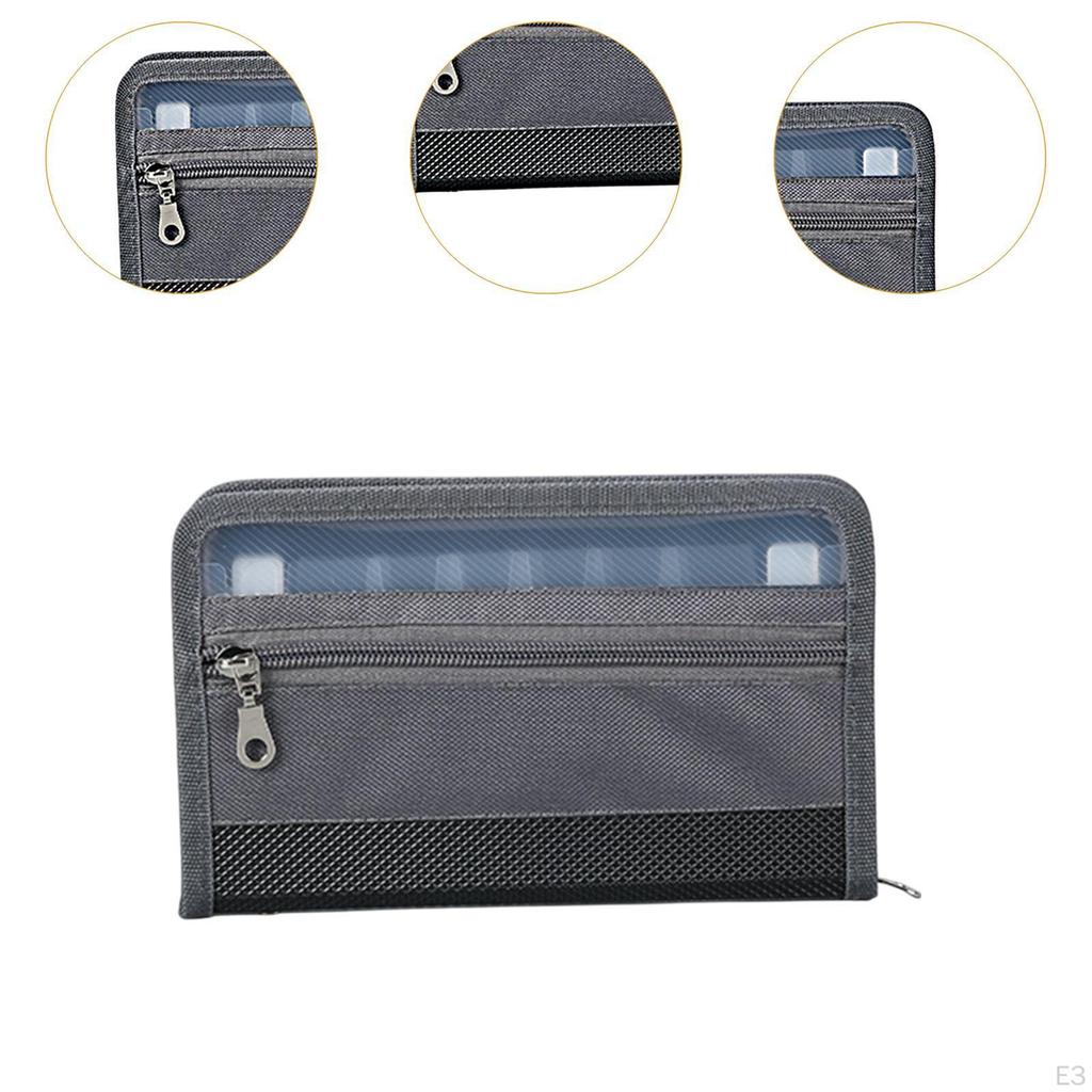 Accordion File Organizer Document with Zipper Expanding Folder for Schools