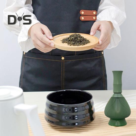 Frusta in silicone Matcha Frullatore alimentare per polvere di tè verde Matcha Strumento resistente al calore con supporto