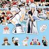 80/160PCS Anime Gintama Cool Stickers Sakata Gintoki Sticker Car Laptop Hijikata Toushirou Cartoon Graffiti Decals Kids Toy Gift