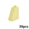 MOC 65° Inclinazione 2x1x2 Mattoncini Pezzi Fai da te Compatibili con 60481 Mattoncini Modello Sfuso Pezzi Tecnici Educativi Giocattoli per Bambini