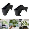 Vaso para Aquário Com Gancho Integrado Para Aquário Plantas Naturais de Aquário em Vaso Cesta para Plantas de Aquário Decorações para Aquário