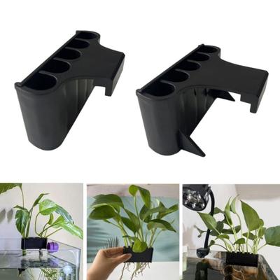 Aquarium Plantenbak Met Geïntegreerde Haak Voor Vis Tank Potplanten Levende Aquariumplanten Aquarium Plantenmand Vis Tank Decoraties