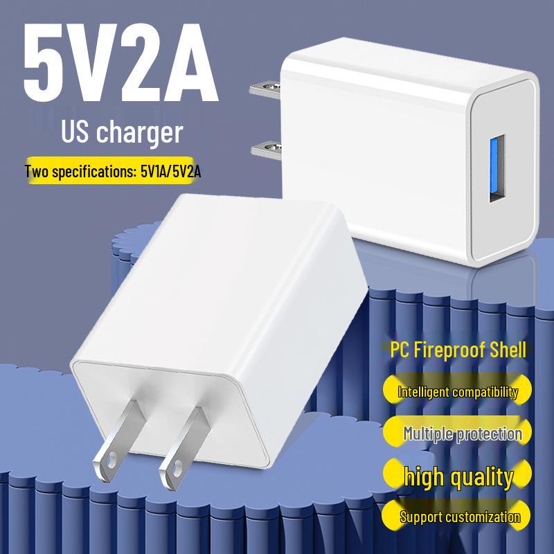 5V 2A 10W US Standard Charger for Apple, Samsung, Huawei Phones & Home Appliances