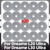 For Dreame L20 Ultra / L30 Ultra / X20 Pro Robot Vacuum Parts Main Side Brush HEPA Filter Mop Pad Dust Bag Spare Accessories