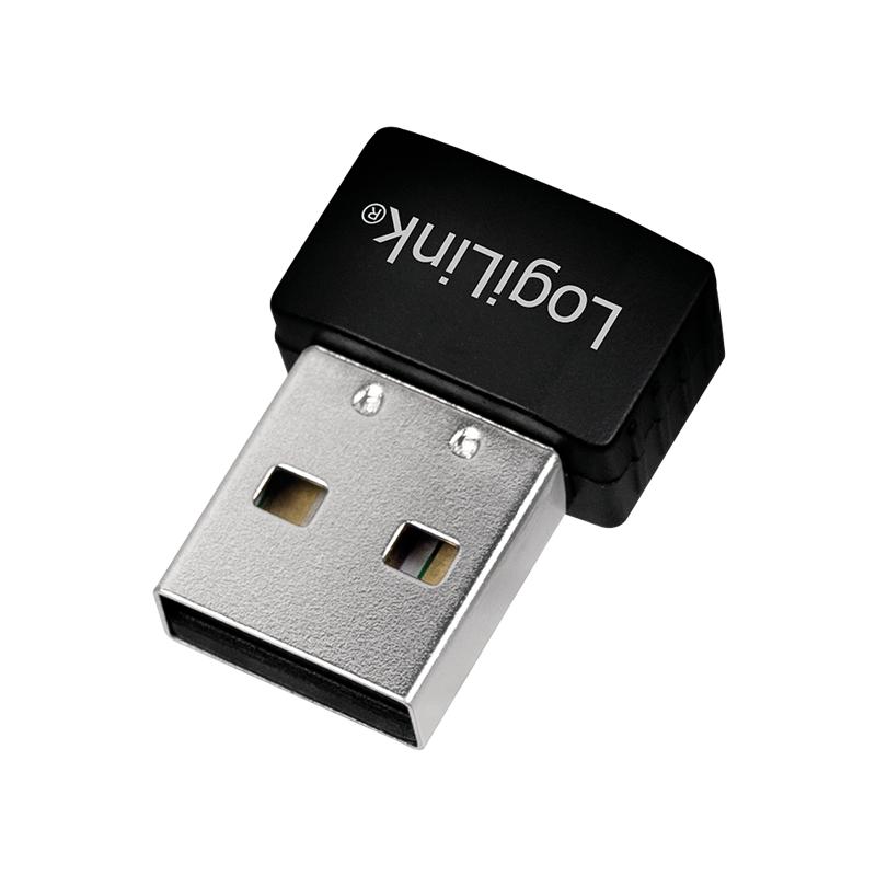 Nano Dual Band LogiLink 600Mbps Netzwerkkarte - 802.11ac, USB 2.0, WiFi