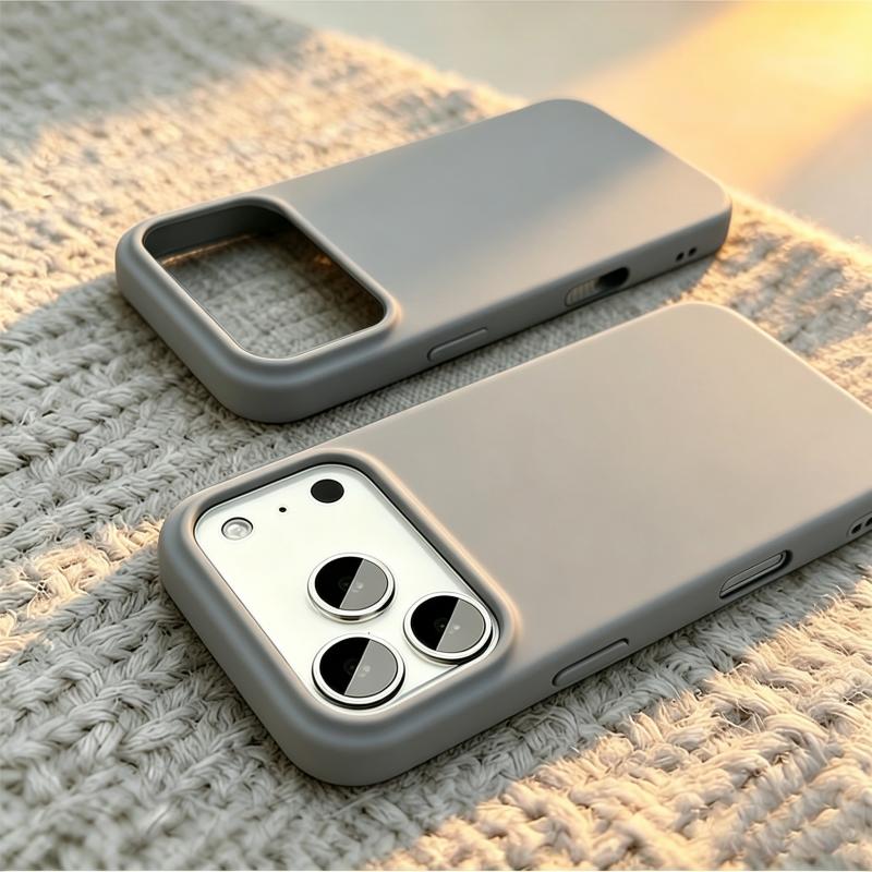 Official Original Liquid Silicone Phone Case for IPhone 18 Pro Max 17 16 15 11 12 14 13 18 Pro Max Shockproof Flannel Full Cover