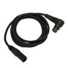 XLR to XLR Cable Straight Male to Elbow Female 3 Pin HiFi Sound XLR Balanced Cord for Microphone