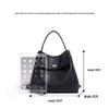 2025 Advanced Women's Cowhide Tote & Handbag: New Fashion Single Shoulder Backpack Design