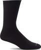 Sockwell Compression and Wool Material for and Plantar Merino Black Size 1 Pair Women's Socks, Quick-Drying, Sweat-Wicking, Odor-Resistant, Stuffy,