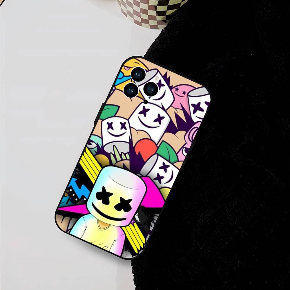 Cool Street Brand Boy for iPhone 15 16 14 Plus 13 12 11 17 Pro Max 17 Air Black Soft Phone Cover