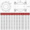 HuaZheng Pneumatic Pinch Valve Flange Cover Plate