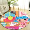 1pc Lalaloopsy4 Design Printed Area Round Carpet for Bedroom Living Room Home Decor Rugs Mat Non Slip Mat Rug for Bedside
