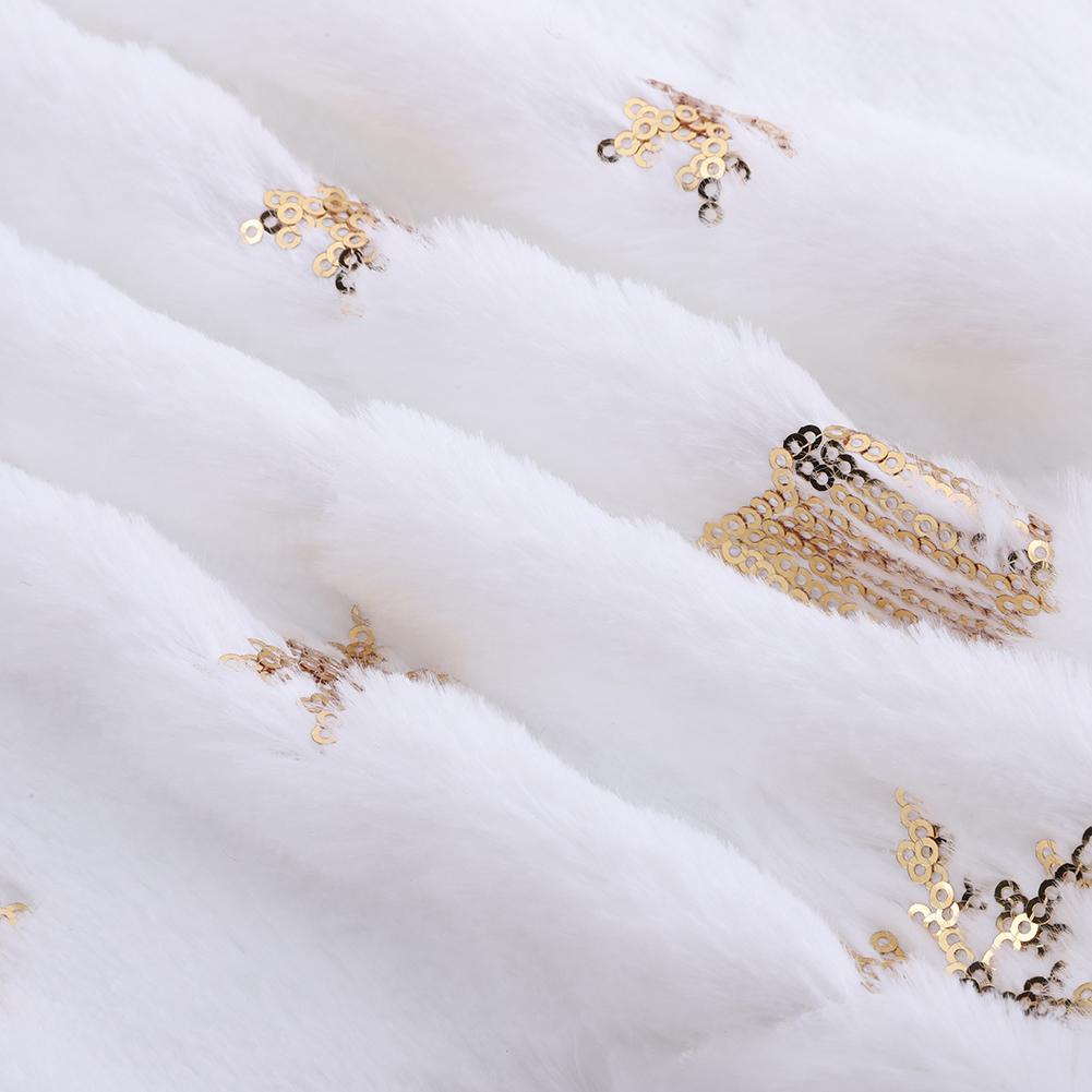 Sequin Christmas Tree Pillow Cover Soft Christmas Tree Snowflake Embroidered Pillowcase for Living Room Sofa