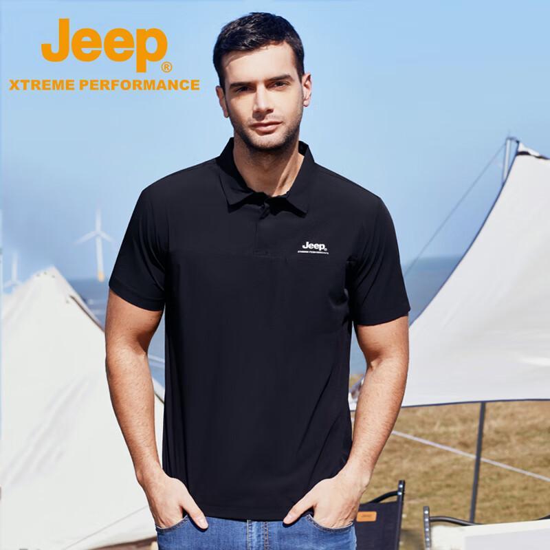 

JEEP Men s Short-Sleeve Polo T-Shirt J222094584 2XL
