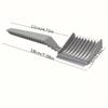 Men's Electric Hair Clippers Haircut Flat Head Comb Slope Positioning Haircut Comb Hand Push