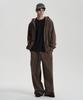 Jenyujeu Jet-Up Double Pocket Pants - Brown