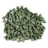 Triangle Resin Abrasive Efficient Resin Tumbling Media for Vibration Buffing Jewelry Polishing 15mm 17.6oz