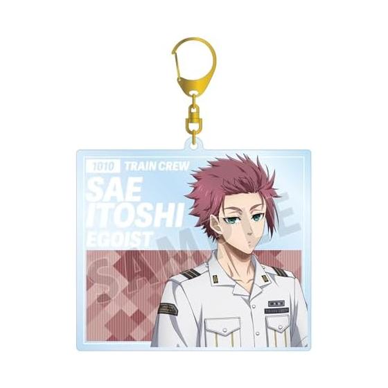 TV Anime Blue Lock New Illustration Sae Itoshi Station Attendant Ver. BIG Acrylic Keychain