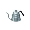 HARIO V60 Drip Kettle - Buono, 800mL capacity, suitable for direct heat/induction cooktops, hairline silver finish, made in Japan. A perfect gift.