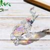 Crystal Elephant Statues Glass Elephant Figurines Collectibles Animal Sculpture Lucky Feng Shui Ornament Home Decors