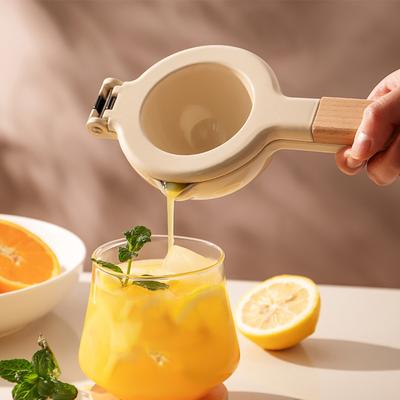 Ręczna wyciskarka do cytrusów sokowirówka metalowa wyciskarka do soku Mini sok blender do żywności przenośny wyciskacz do cytryny wygodny wyciskacz do soku