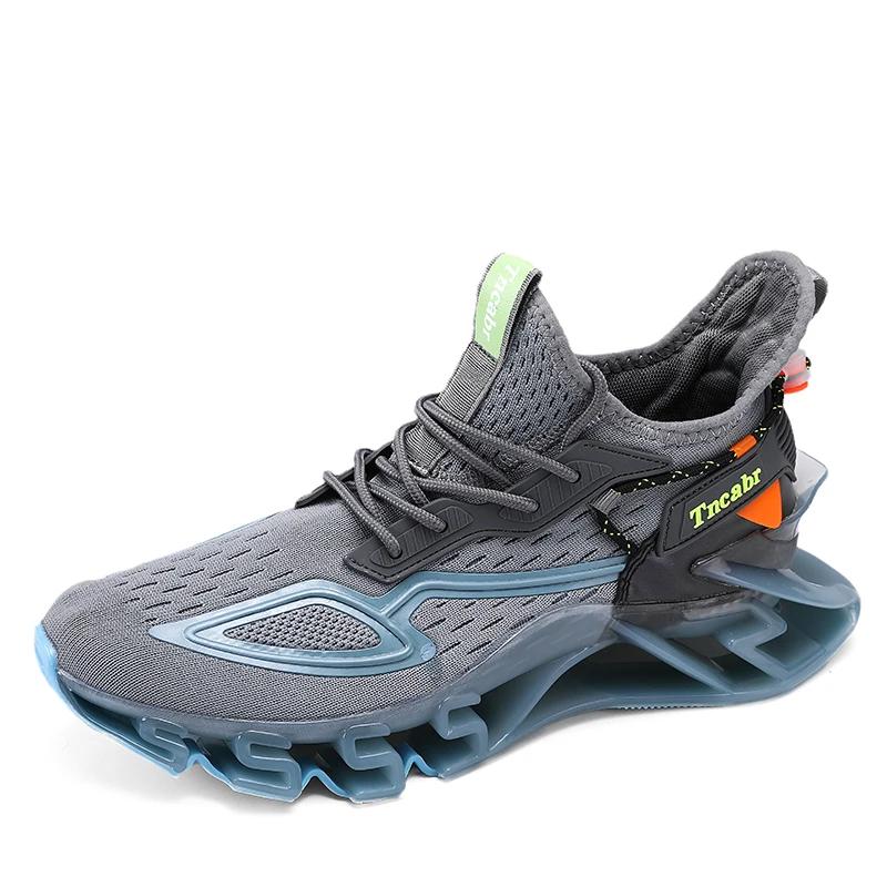 High-quality Mens Sneakers Outdoor Sports Casual Comfortable Tennis Shoes 2024 New Summer Mesh Lace-up Walking Shoes Men