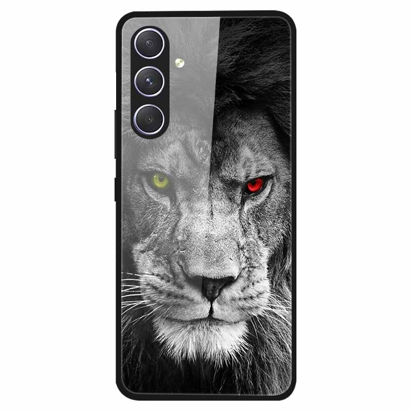 Tempered Glass Case For Samsung Galaxy A34 / A54 5G Cover Hard Shockproof Cases for Samsung A54 Funda Coque for GalaxyA54 case