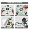 24pcs 15x15cm Tile Decorative Sticker PVC Self Adhesive Wallpaper