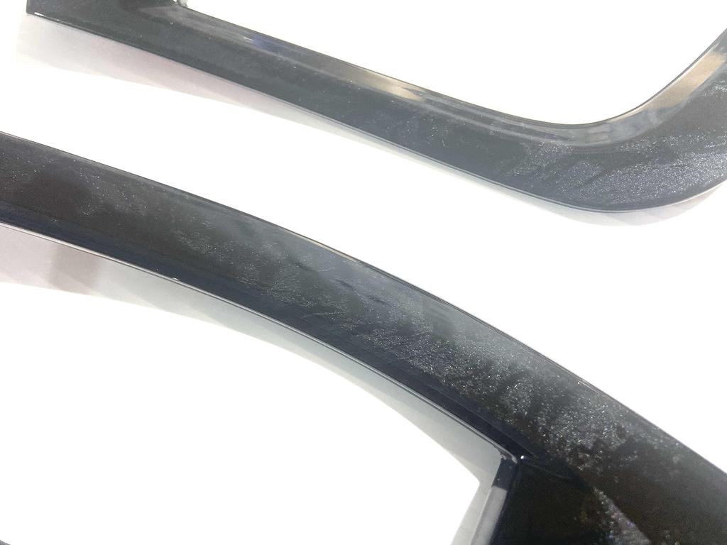 IDT 30 Series Alphard Vellfire Carbon Piano Black Front Air Conditioner Cover Air Conditioner