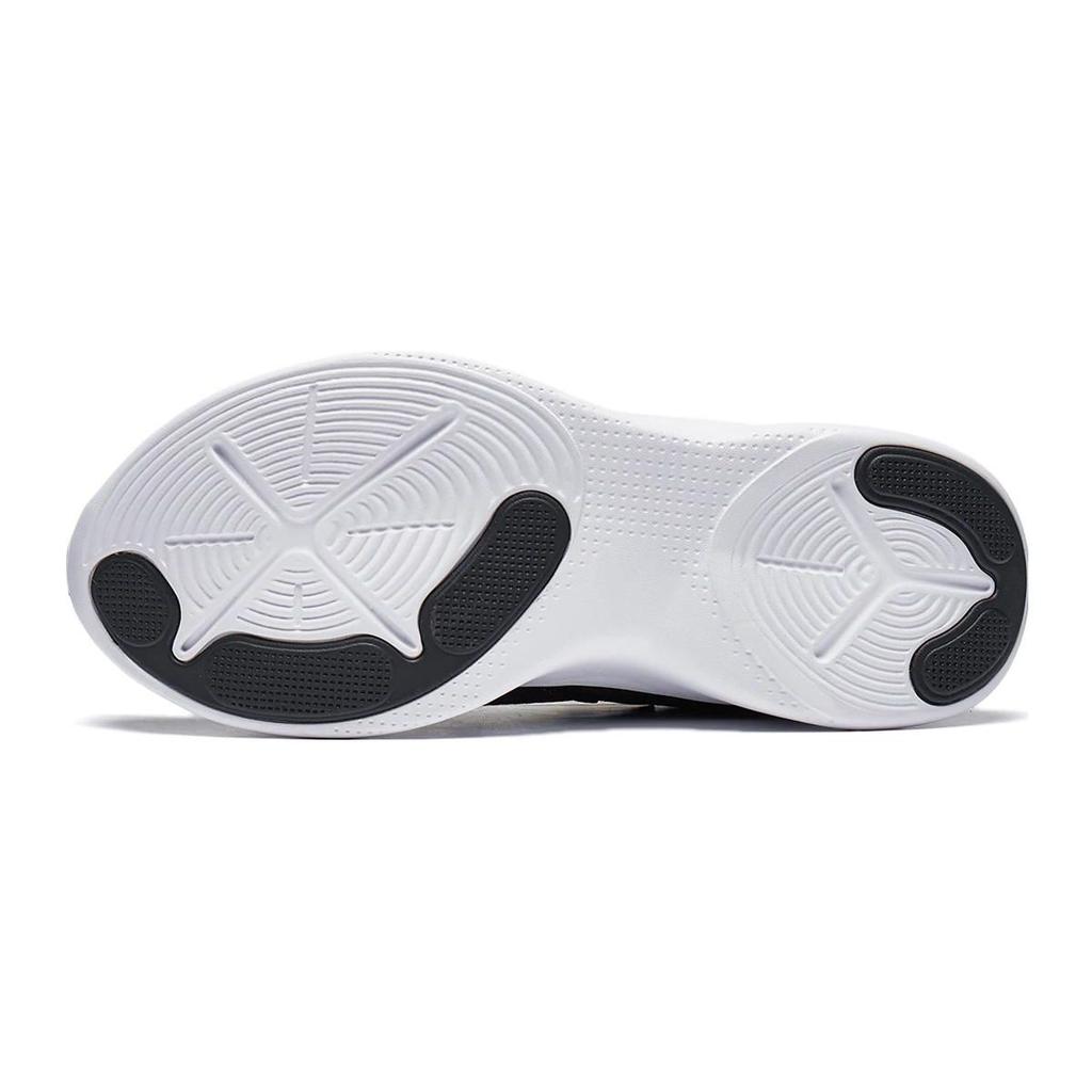 Li Ning Kids Ling Yue 3.0 V3 Zapatillas Casuales Cómodas Versátiles con Amortiguación de Impactos de Caña Baja Zapatillas Casuales para Niños Gris Niebla YKCT162-3