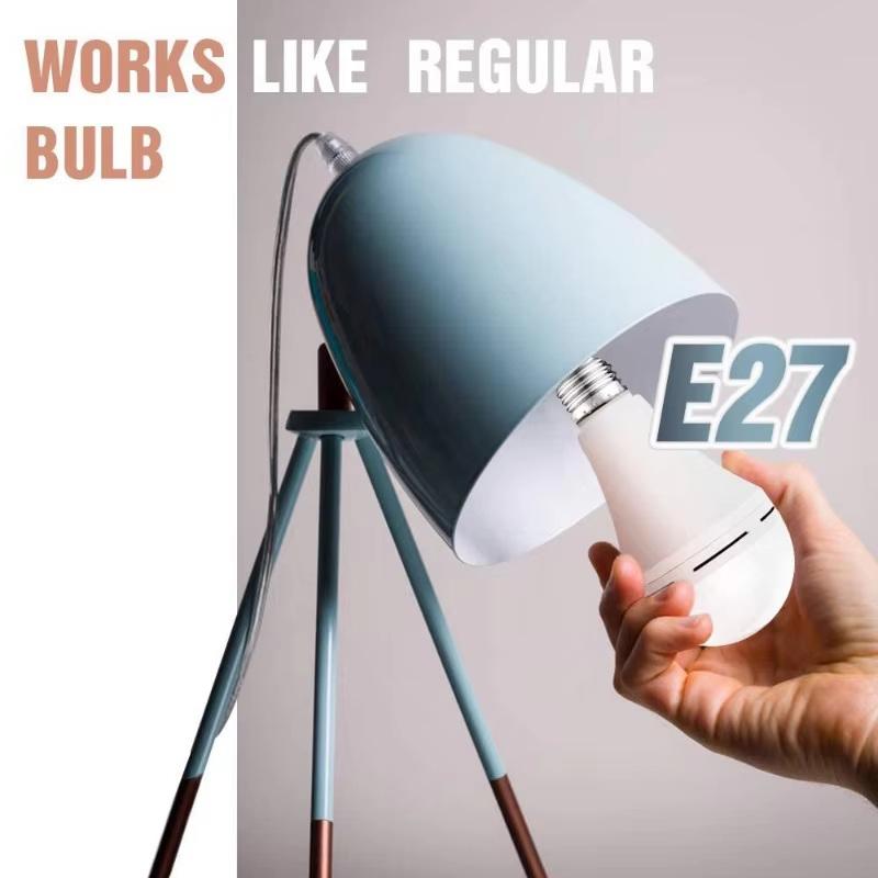 7W/9W/12W/15W Emergency Led Light Bulb E27 Rechargeable Waterproof Touched Bulb For Power Outage Living Room Outdoor Camping
