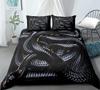 Cobra Snake Duvet Cover Set Snake Reptile Bedding Sets For Boys Wild Animals Reptile Tropical Comforter Cover Full Queen Size