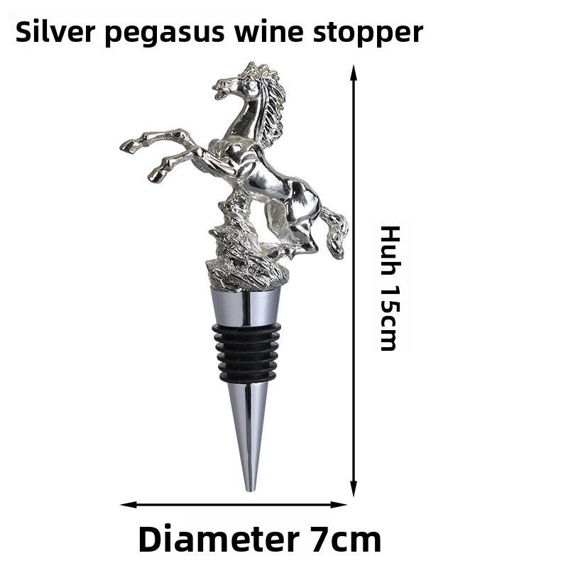 Deer Head Bottle Stopper Gold Seals Red Wine Sealer With Seal For Home Bar Decor