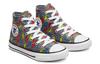 Converse Chuck Taylor All Star Comfortable High top Kids Canvas Shoes Cartoon Dinosaur Teenagers 666200C