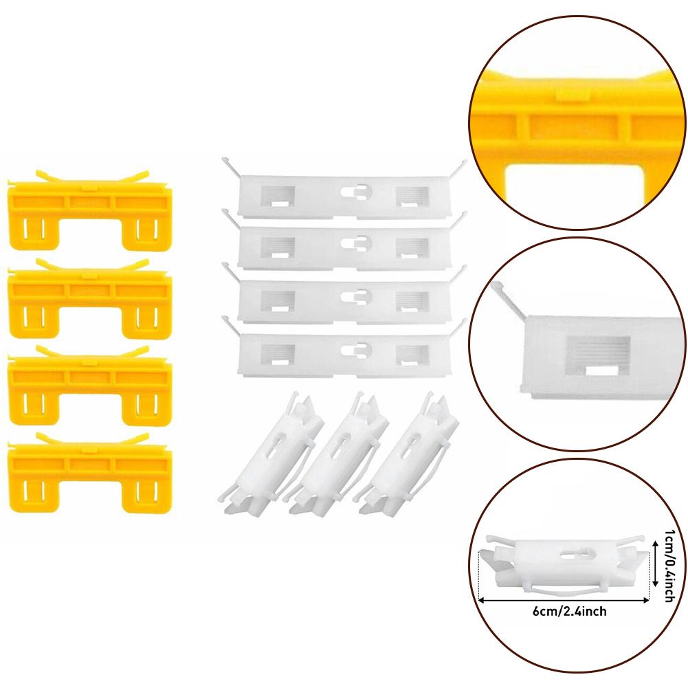 11 Pcs Car Windshield Roof Molding Clip For Honda For Accord For Civic For HR-V Auto Fasteners Interior Accessories