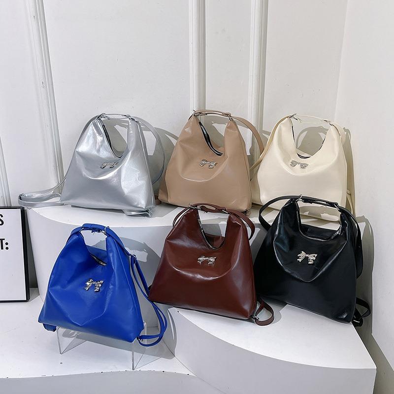 Large Capacity Commuter Tote Bag Women's Dual-purpose New Casual Backpack Butterfly Clean Retro Portable Shoulder Bag