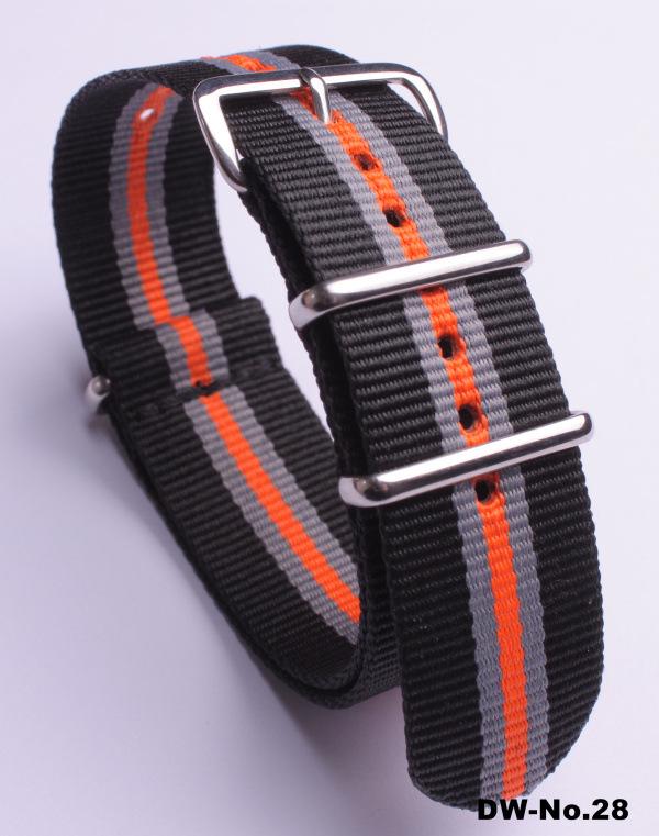

Нейлоновый холщовый ремешок для часов, совместимый с DW 24mm