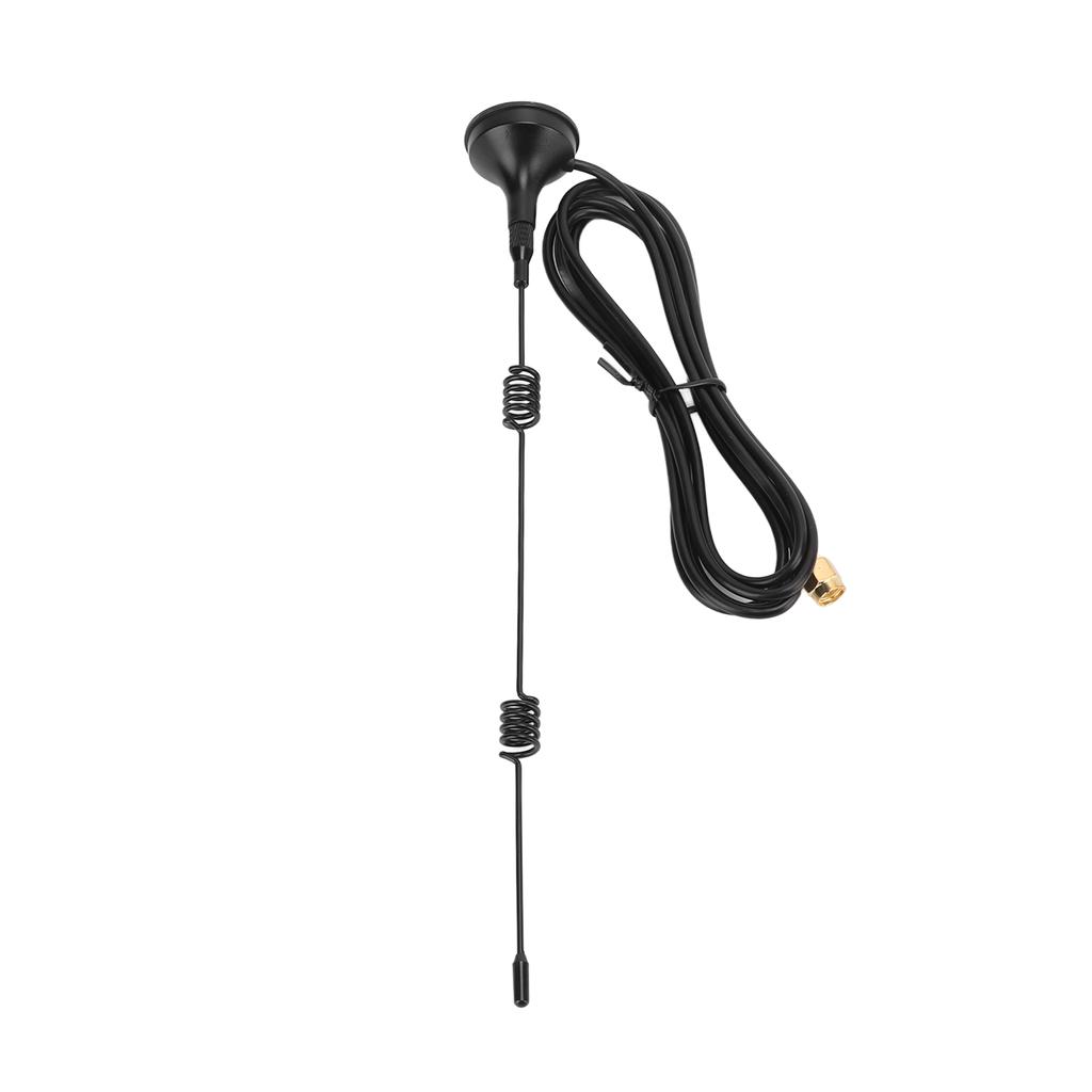 XP?2.4G?001 2.4G Antena su siurbtuku ir magnetiniu pagrindu SMA sąsaja Didelio stiprinimo WiFi antena Spyruoklė