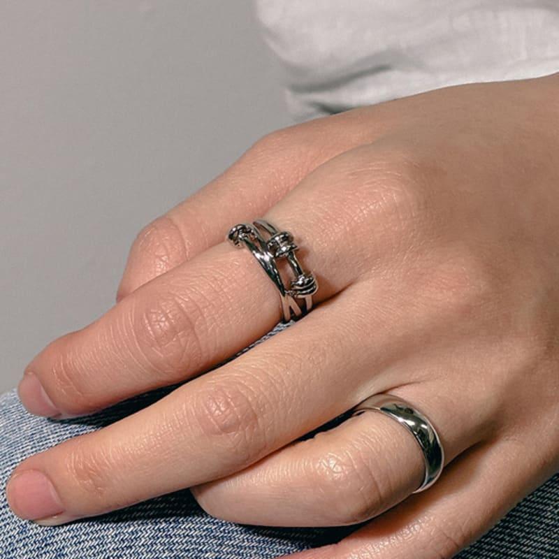 Buttering BR0048 SILVER RING