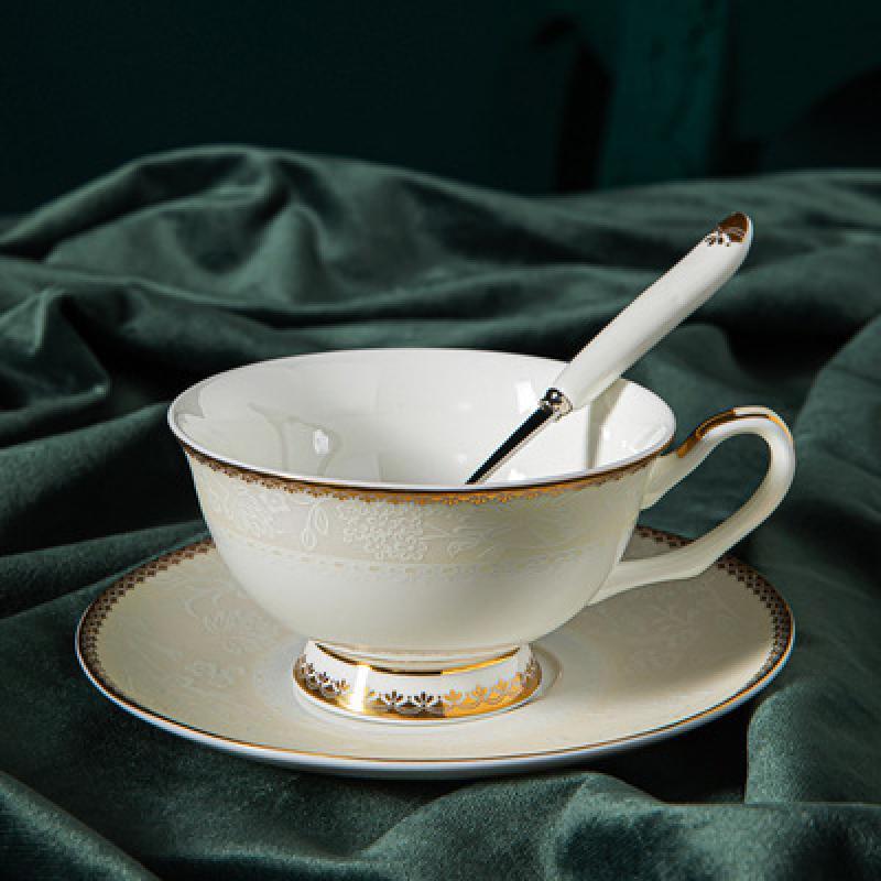 

TLXT Retro Ceramic Hand-Pour Coffee Cup & Saucer