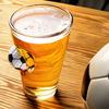 Szklanka piłka nożna drinków kufel dla kibica fan piłki nożnej piwo drinki