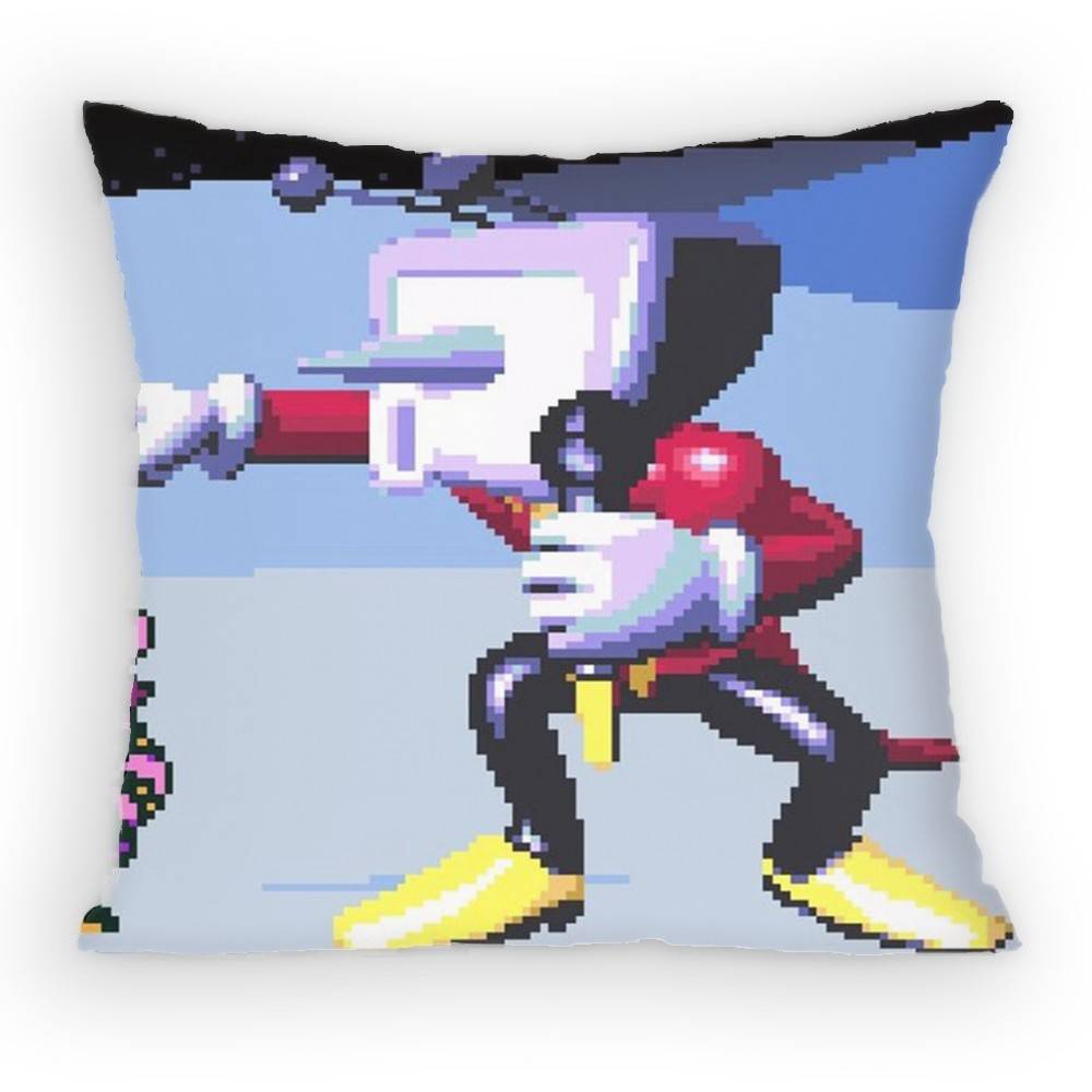 Federa Cuscino Cartone Animato Gioco Deltarune Tenna Meme Divano Soggiorno Camera da Letto Testiera Schienale Cuscino Cuscino Quadrato Ora del Pisolino