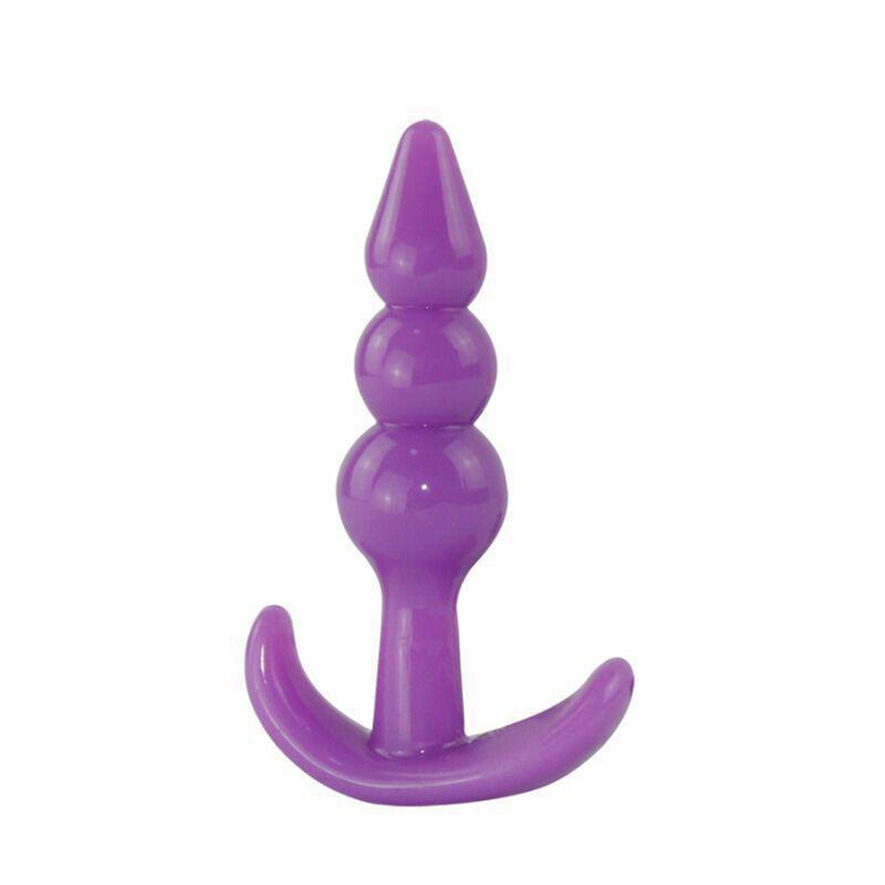 Soft Beaded Anal Plug Opener for Beginners - Unisex Anal Toy