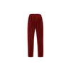 Adidas X Ivy Park Co-Branded Solid Stripe Sports Pants Men Bottoms Red HN0306