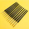 11pcs Complete Model Fine Tip Paint Brushes Set Ergonomic Handle Detailing Brush  Art Student